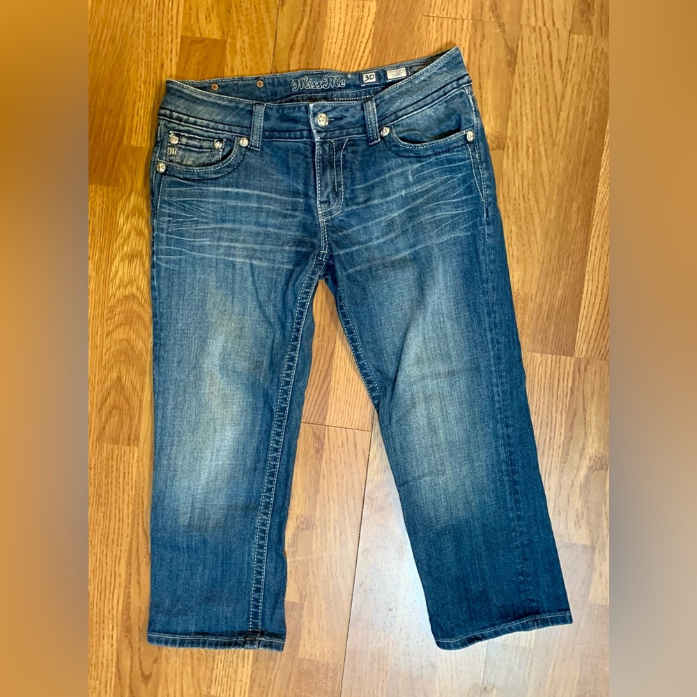 Womens Miss Me Capris Jeans Size 30